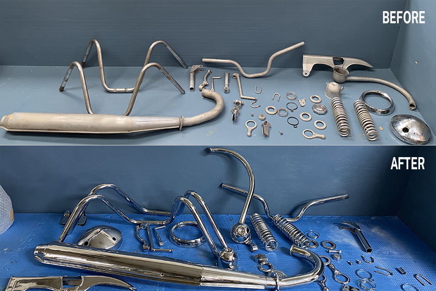 Motorcycle Chrome Plating in Cheap Rates ChromeFix